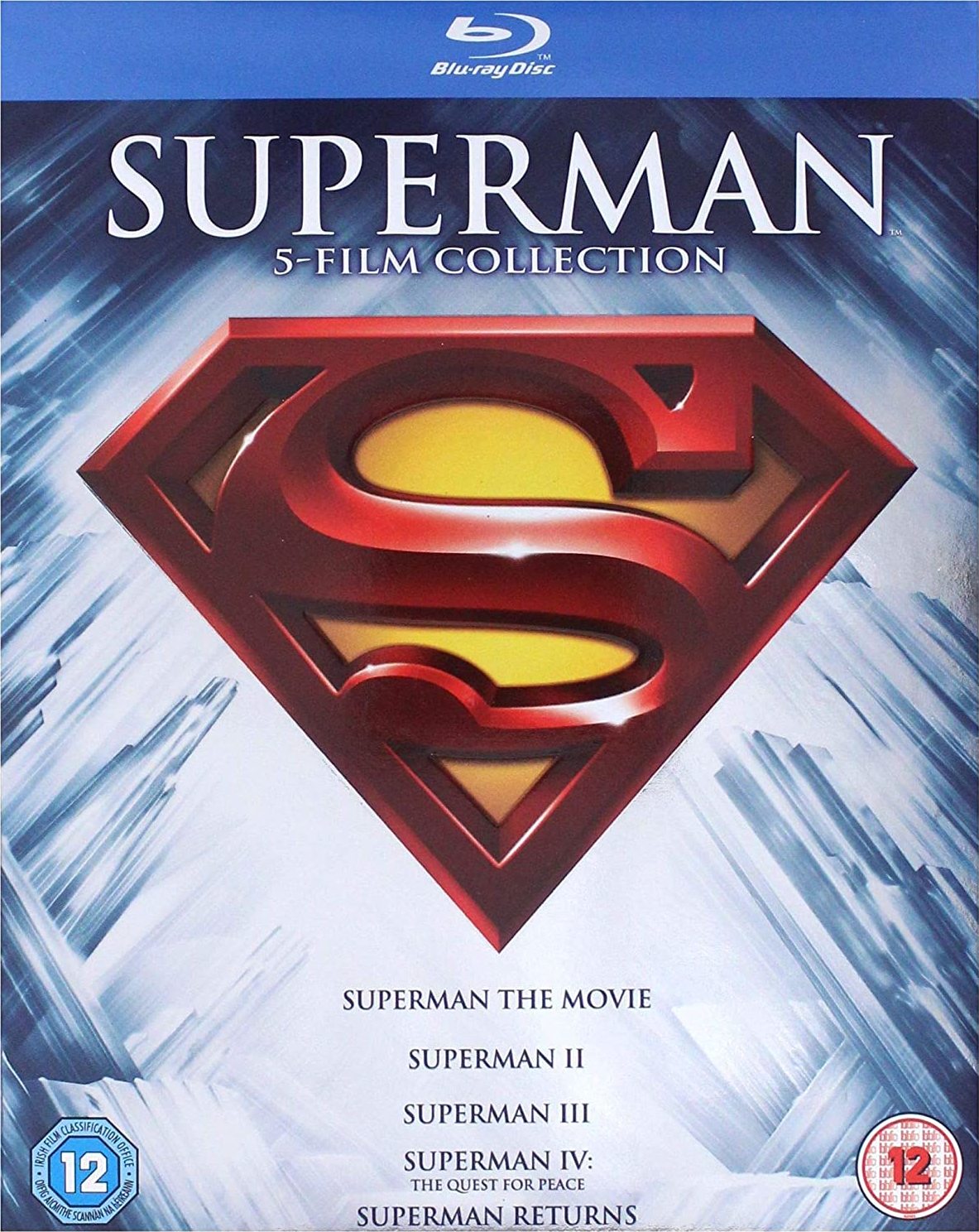 Superman 5Film Collection BluRay fílmico