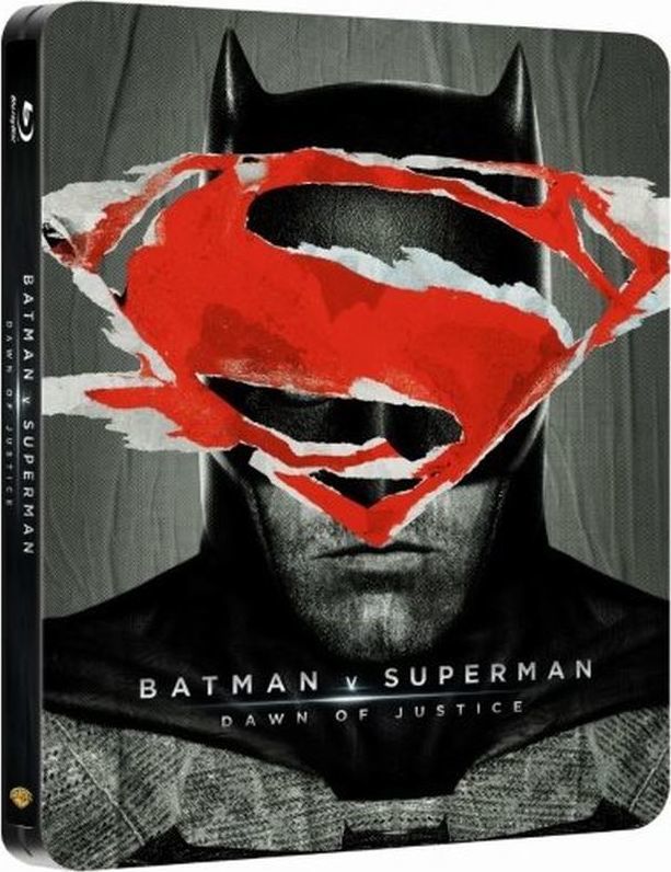 Batman V Superman Dawn of Justice Batman Bluray + DVD (Steelbook) - Imagen 2
