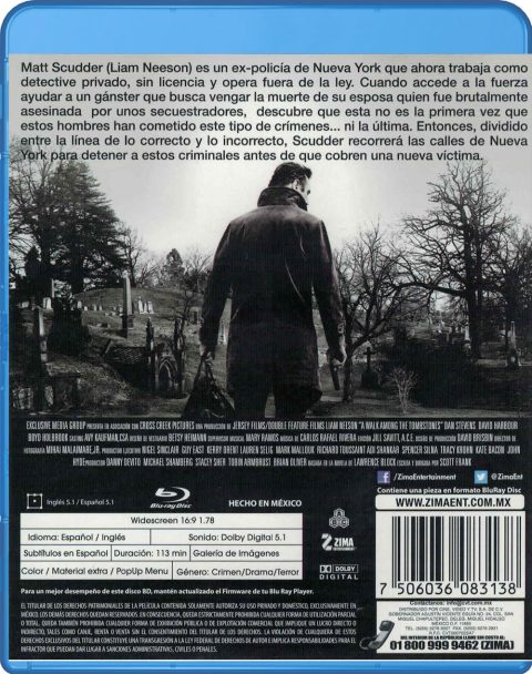 120371_back A Walk Among the Tombstones (Un Paseo por las Tumbas) Blu-Ray