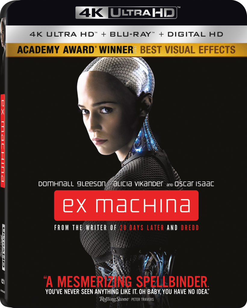 Ex Machina UHD4K + Blu-ray