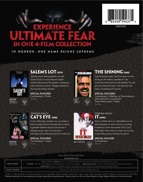 King of Horror Collection Bluray
