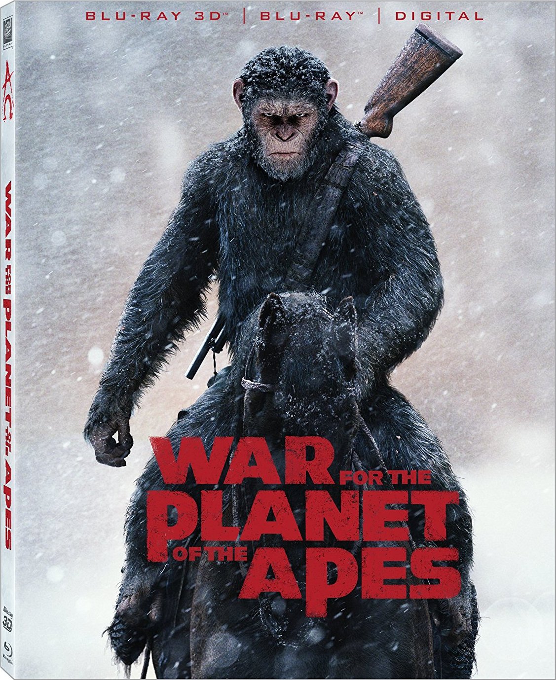 War for the Planet of the Apes 3D Blu-Ray