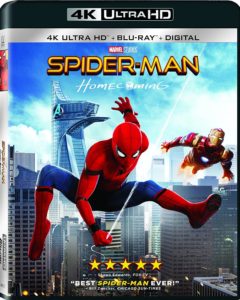 Spider-Man: Homecoming 4K Blu-Ray (Incluye Slipcover)