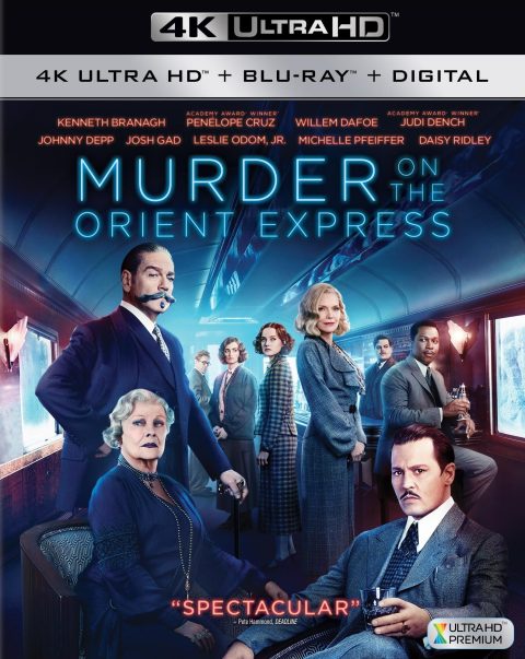 xcv Murder on the Orient Express UHD4K Blu-Ray + Blu-Ray