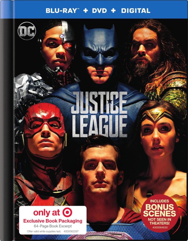 [USADO] Justice League Blu-Ray (Digibook / Lenticular) (Sin J-Card)
