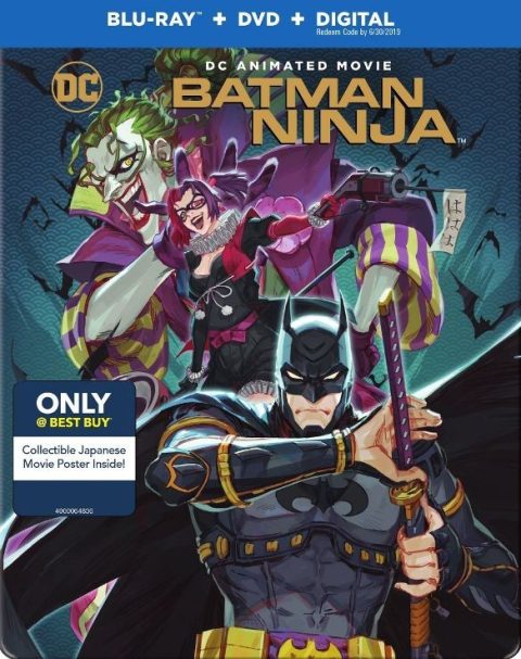 [USADO] Batman Ninja Blu-Ray + DVD (SteelBook) (sin J-Card)