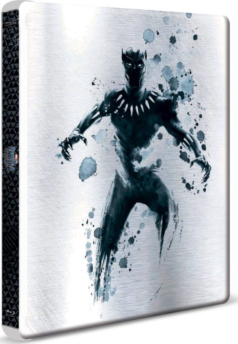 [USADO] Black Panther Blu-Ray + DVD Steelbook (sin J-Card)