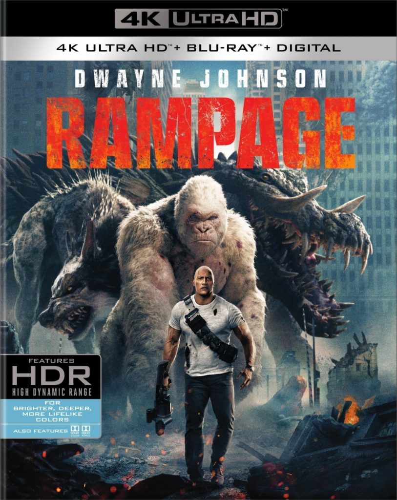 [USADO] Rampage UHD4K + Blu-Ray