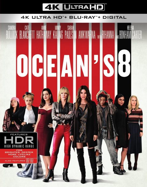 8k Ocean's 8 UHD4K + Blu-Ray
