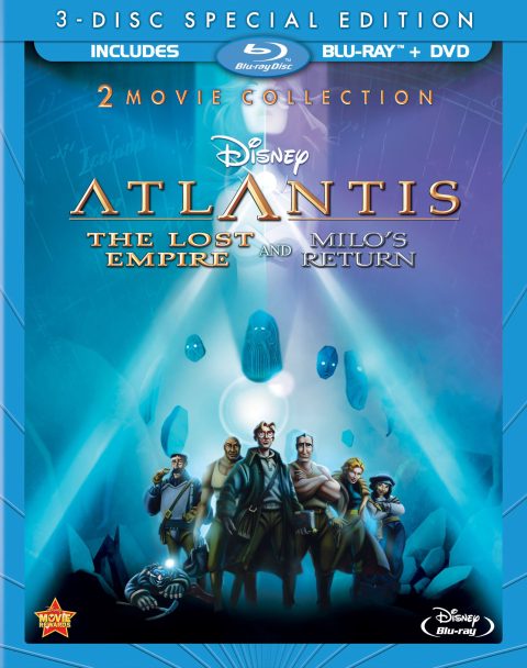 Atlantis: The Lost Empire / Atlantis: Milo's Return Blu-ray 2-Movie Collection / Blu-ray + DVD