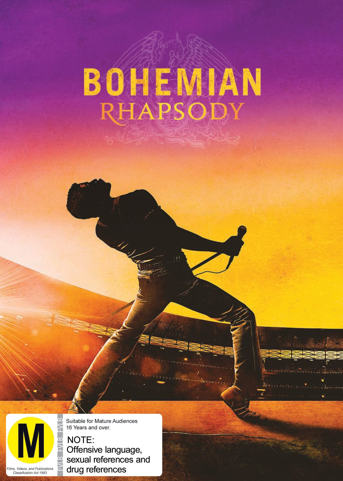 Bohemian Rhapsody DVD - fílmico