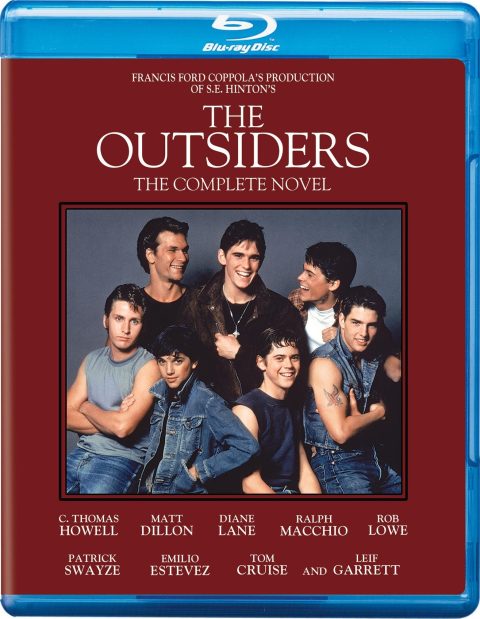 123 The Outsiders: The Complete Novel Blu-Ray