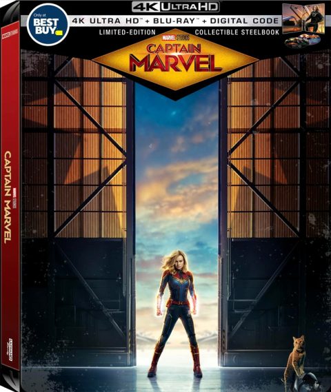 [USADO] Captain Marvel 4K + Blu-Ray (Best But Exclusive SteelBook) (Sin J-Card)