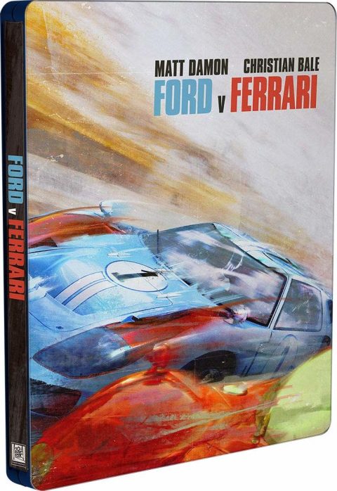 263060_front Ford v Ferrari (Contra lo Imposible) Blu-Ray + DVD / SteelBook
