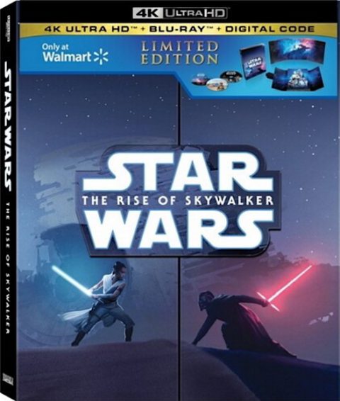 264352_front Star Wars: Episode IX - The Rise of Skywalker UHD4K + Blu-Ray (Wal-Mart Exclusive DigiPack)