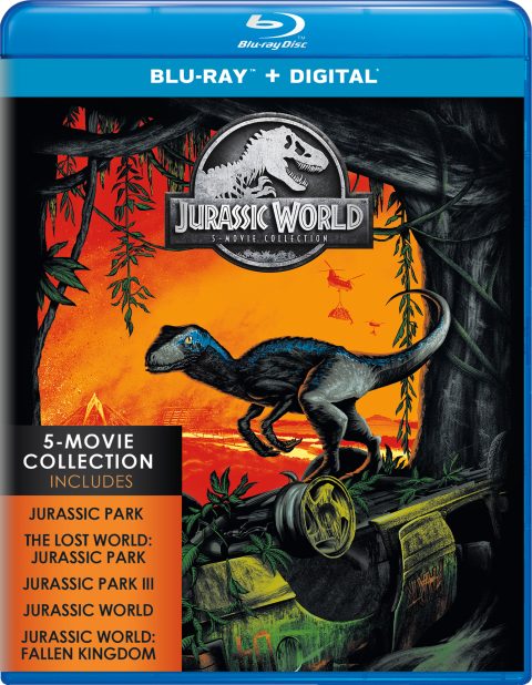 07 Jurassic World: 5 Movie Collection Blu-Ray (SteelBook)