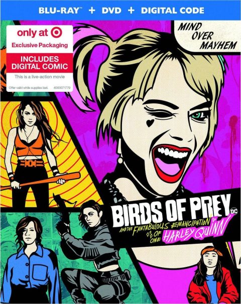 Birds of Prey (And the Fantabulous Emancipation of One Harley Quinn) Blu-Ray + DVD (Target Exclusive)