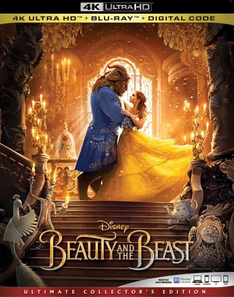 4 Beauty and the Beast UHD4K + Blu-Ray