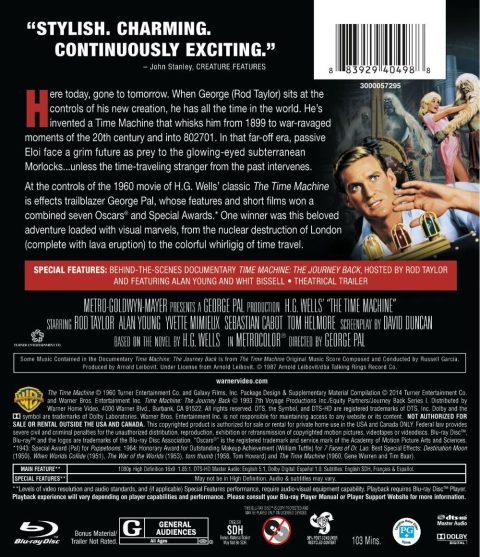 56158_back The Time Machine Blu-Ray