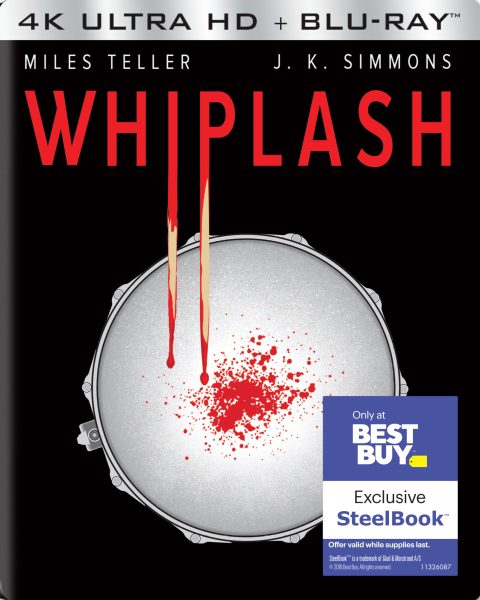 [USADO] Whiplash UHD4K Blu-Ray (Exclusive SteelBook) (Sin J-Card)