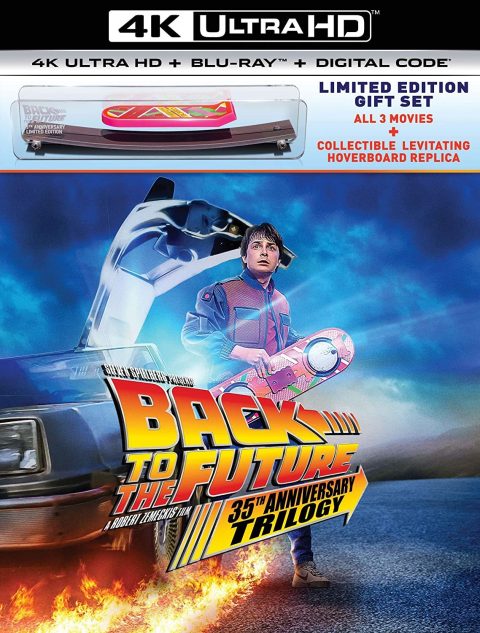 273618_front Back to the Future Trilogy UHD4K - Collectible Levitating Hoverboard Replica