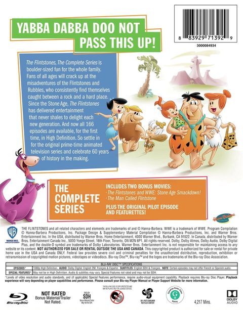 The Flintstones (Los Picapiedra) The Complete Series Blu-Ray