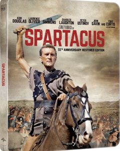 [USADO] Spartacus 55th Anniversary Blu-Ray (Steelbook) (IT) (Sin J-Card)