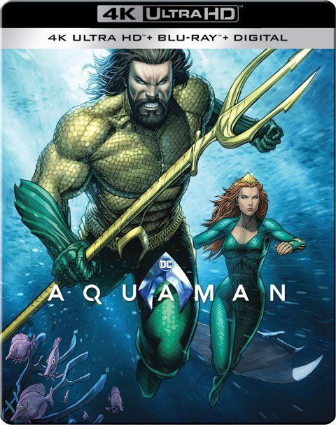 [USADO] Aquaman UHD4K + Blu-Ray (Steelbook) (Sin J-Card)