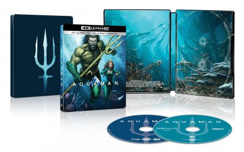 [USADO] Aquaman UHD4K + Blu-Ray (Steelbook) (Sin J-Card)