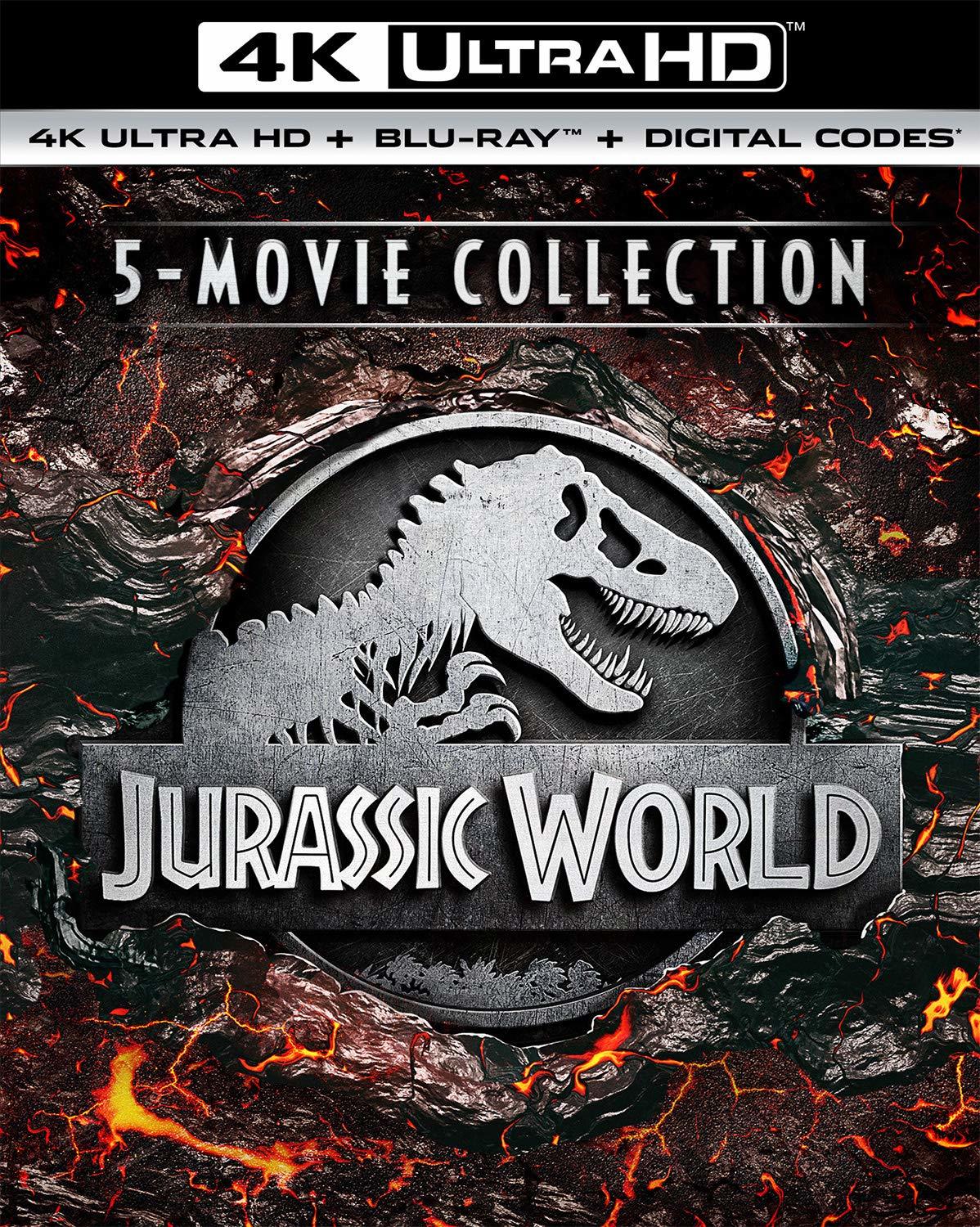 Jurassic World: 5-Movie Collection 4K Blu-Ray – fílmico