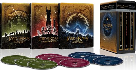The Lord of the Rings: The Motion Picture Trilogy UHD4K + Blu-Ray (Theatrical & Extended / Best Buy Exclusive SteelBook)