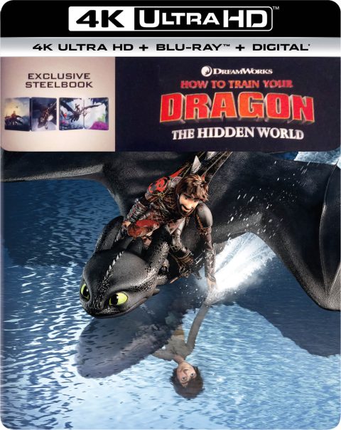 EEUU 07 How to Train Your Dragon: The Hidden World UHD4K + Blu-Ray (Exclusive SteelBook)