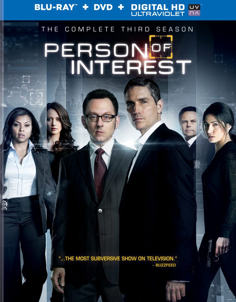 Person of Interest: The Complete Third Season Blu-Ray + DVD