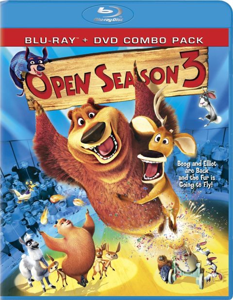 03-09 Open Season 3 Blu-Ray + DVD (Incluye Slipcover)
