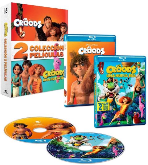 Paquete The Croods 1 y 2 (Blu-Ray)