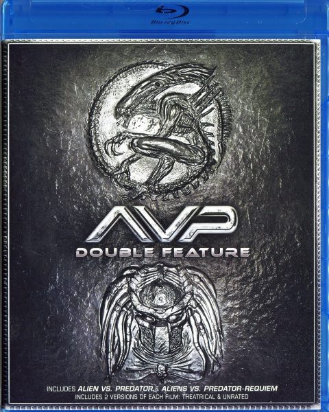 AVP Double Feature (Alien vs Predator / Aliens vs Predator: Requiem) Blu-Ray