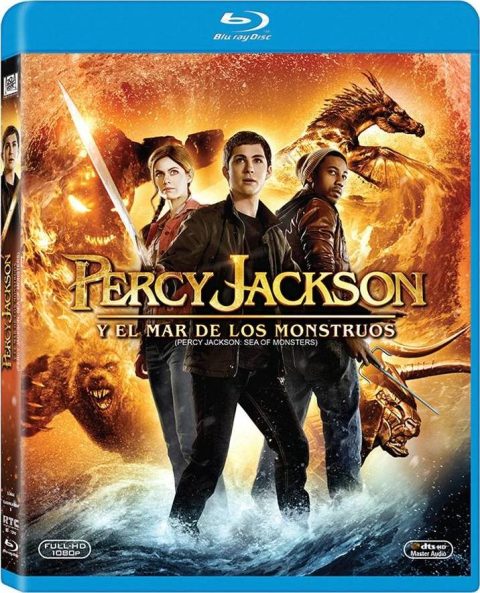 98455_front Percy Jackson: Sea of Monsters (Percy Jackson y el Mar de los Monstruos) Blu-Ray