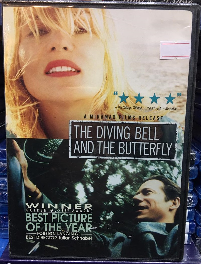 Le scaphandre et le papillon (The Diving Bell and the Butterfly) DVD fílmico