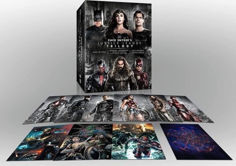 Zack Snyder's Justice League Trilogy UHD4K + Blu-Ray (Man of Steel / Batman V Superman / Justice League