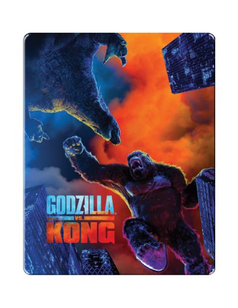 Godzilla vs Kong Blu-Ray + DVD ZONA 1 Steelbook