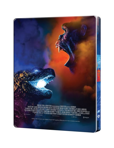 Godzilla vs Kong Blu-Ray + DVD ZONA 1 Steelbook