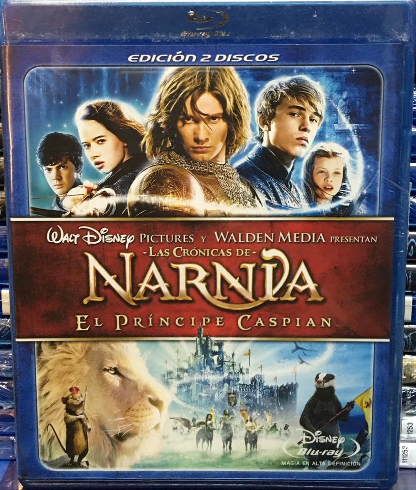 The Chronicles of Narnia: Prince Caspian (Las crónicas de Narnia: El Príncipe Caspian) Blu-Ray