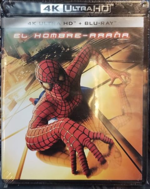 Spider-Man (El Hombre Araña) UHD4K + Blu-Ray