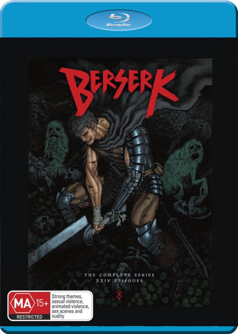 Berserk The Complete 2016-2017 Series Blu-Ray