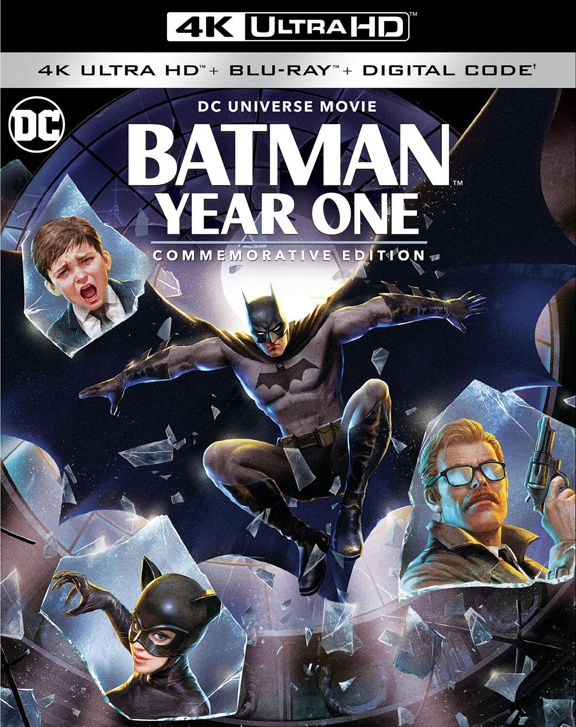 Batman: Year One 4K Blu-Ray (10th Anniversary | Commemorative Edition)  (incluye Slipcover) – fílmico