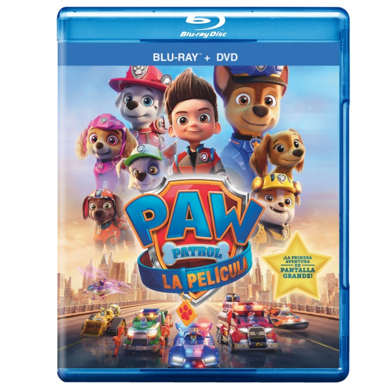 Paw Patrol: The Movie (Paw Patrol: La Película) Blu-Ray + DVD – fílmico