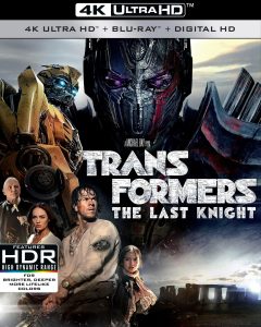 Transformers: The Last Knight UHD4K + Blu-Ray (Incluye Slipcover / Sin Copia Digital)