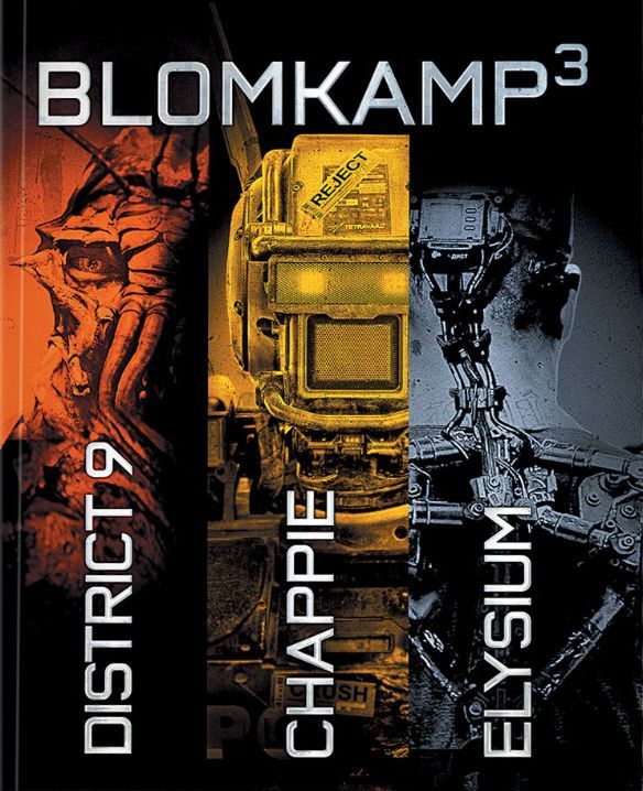 Blomkamp³ Limited Edition Collection Blu-Ray (Chappie / District 9 / Elysium)