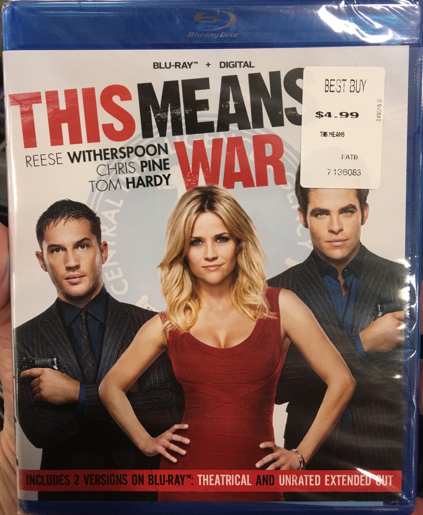 This Means War BluRay fílmico