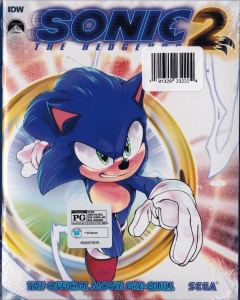 Sonic the Hedgehog 2 Blu-Ray (With Limited Edition Comic Book)